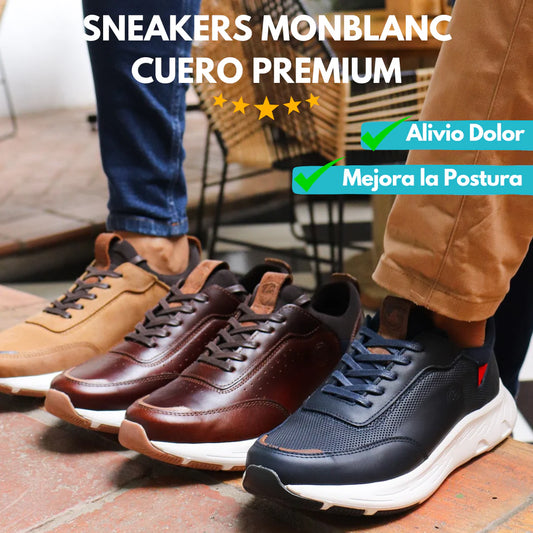 SNEAKERS MONBLANC - CUERO PREMIUM