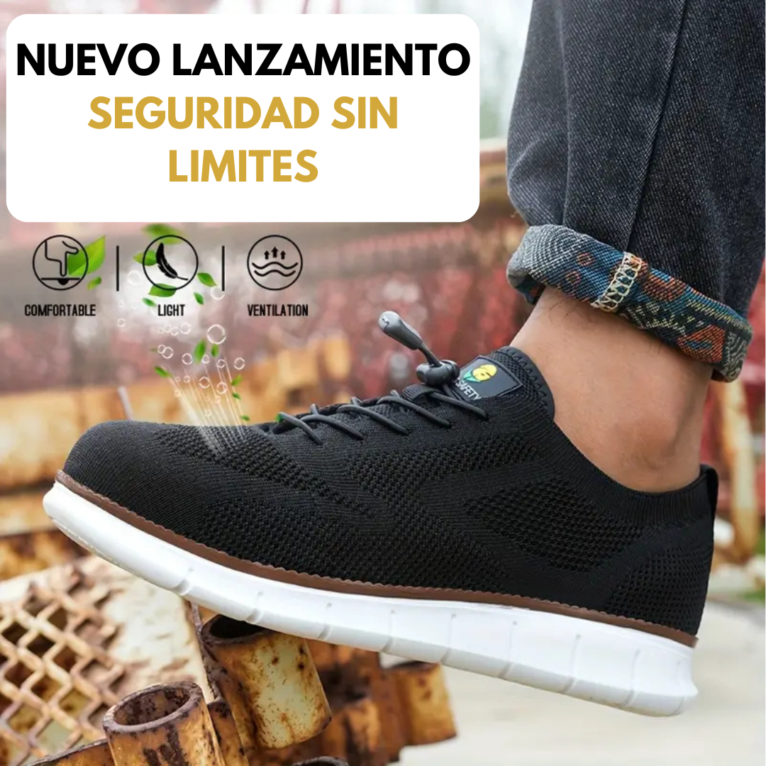 Zeus - Zapatillas de Seguridad con Punta de Acero