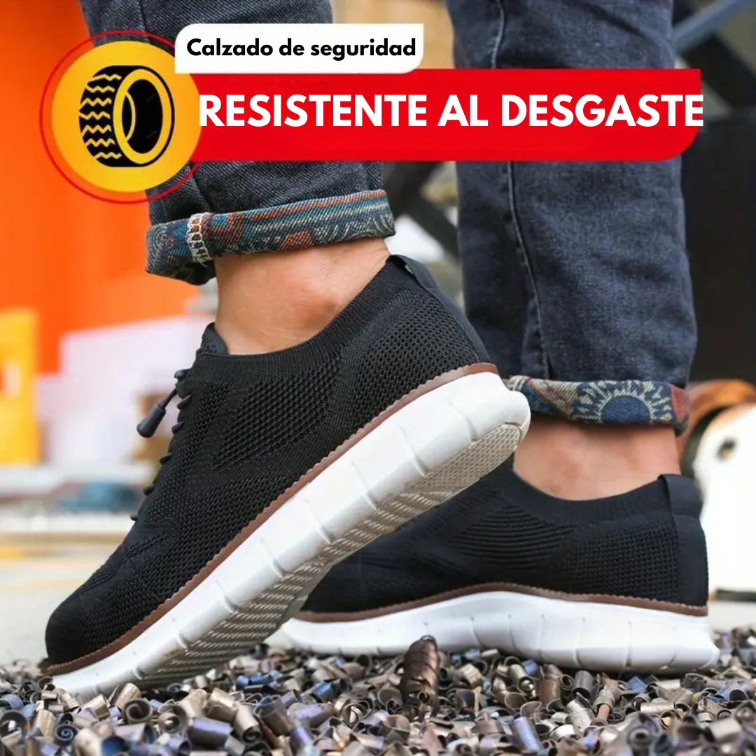 Zeus - Zapatillas de Seguridad con Punta de Acero