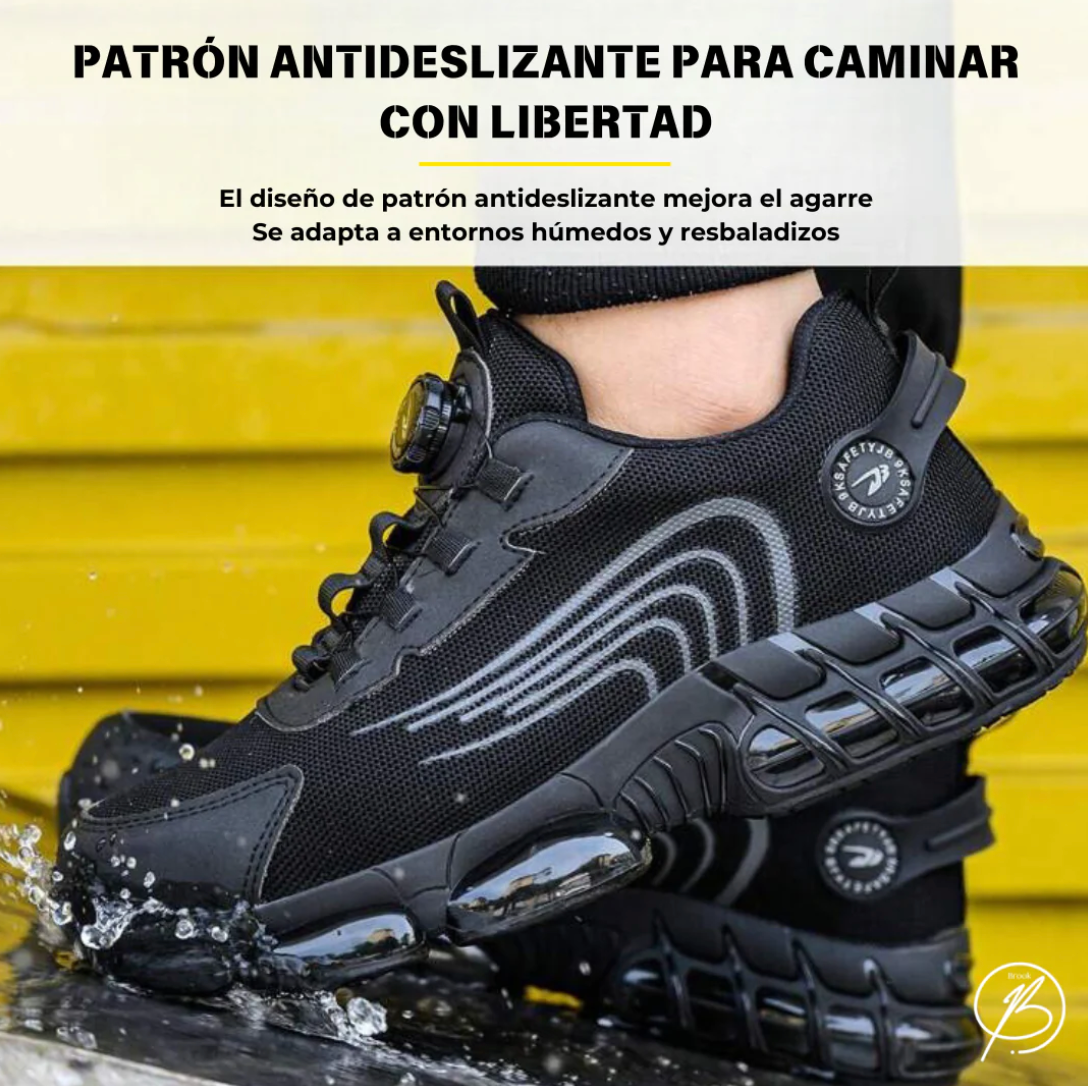 Stone - Zapatos de Seguridad con Punta de Acero