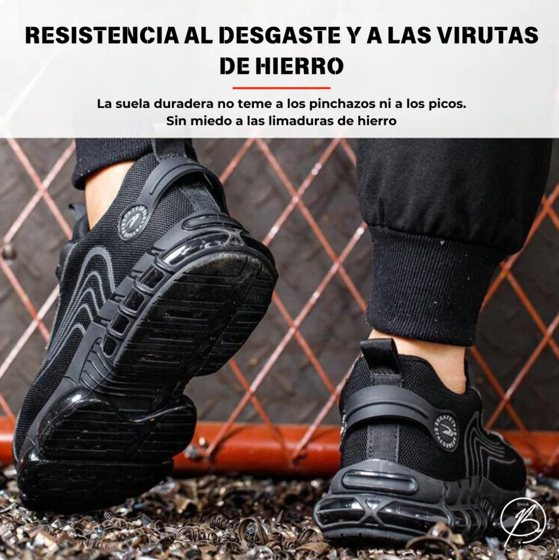 Stone - Zapatos de Seguridad con Punta de Acero