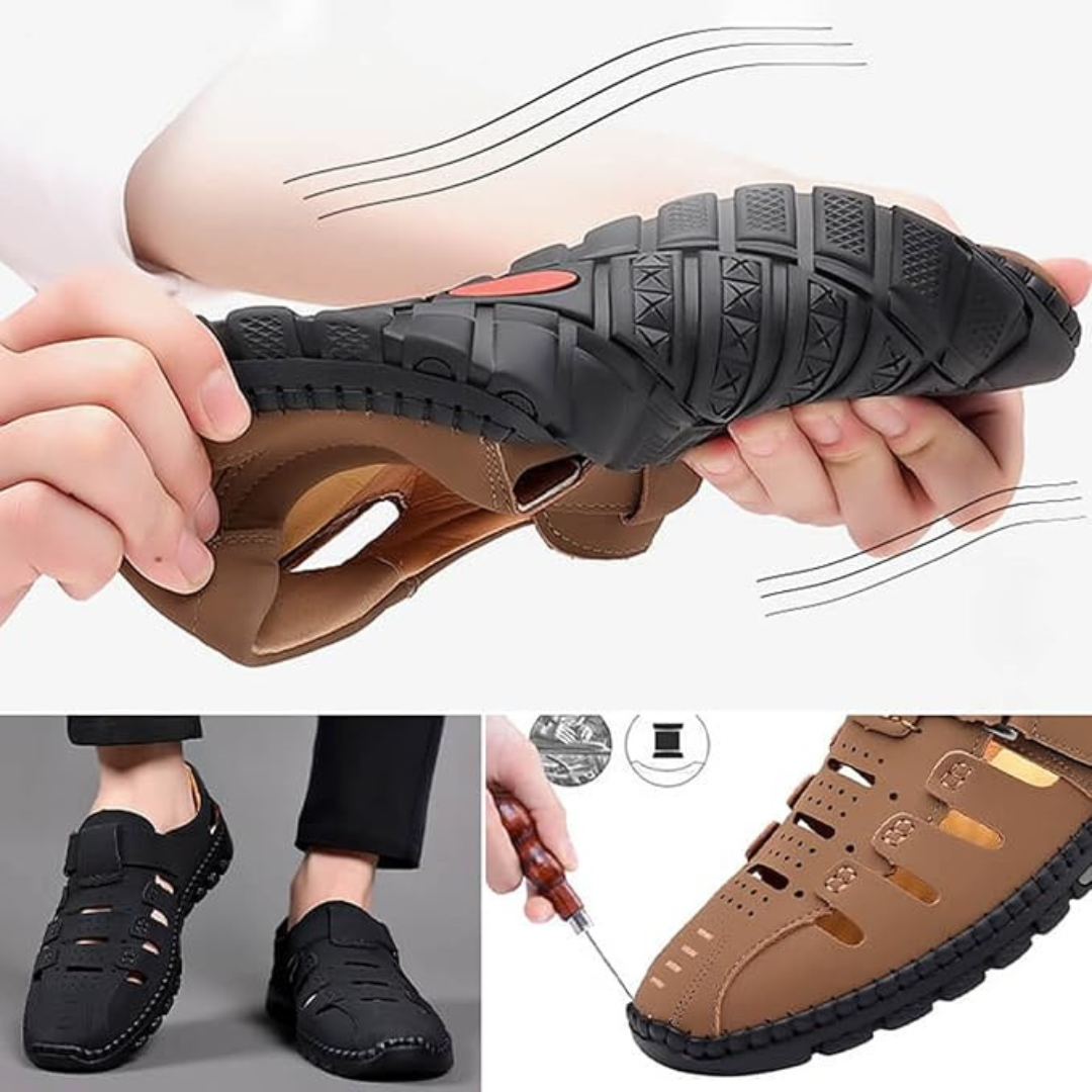 Eros - Sandalias Deportivas para Hombre Ajuste Velcro