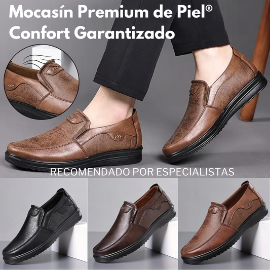 Mocasín Premium de Piel® Confort Garantizado