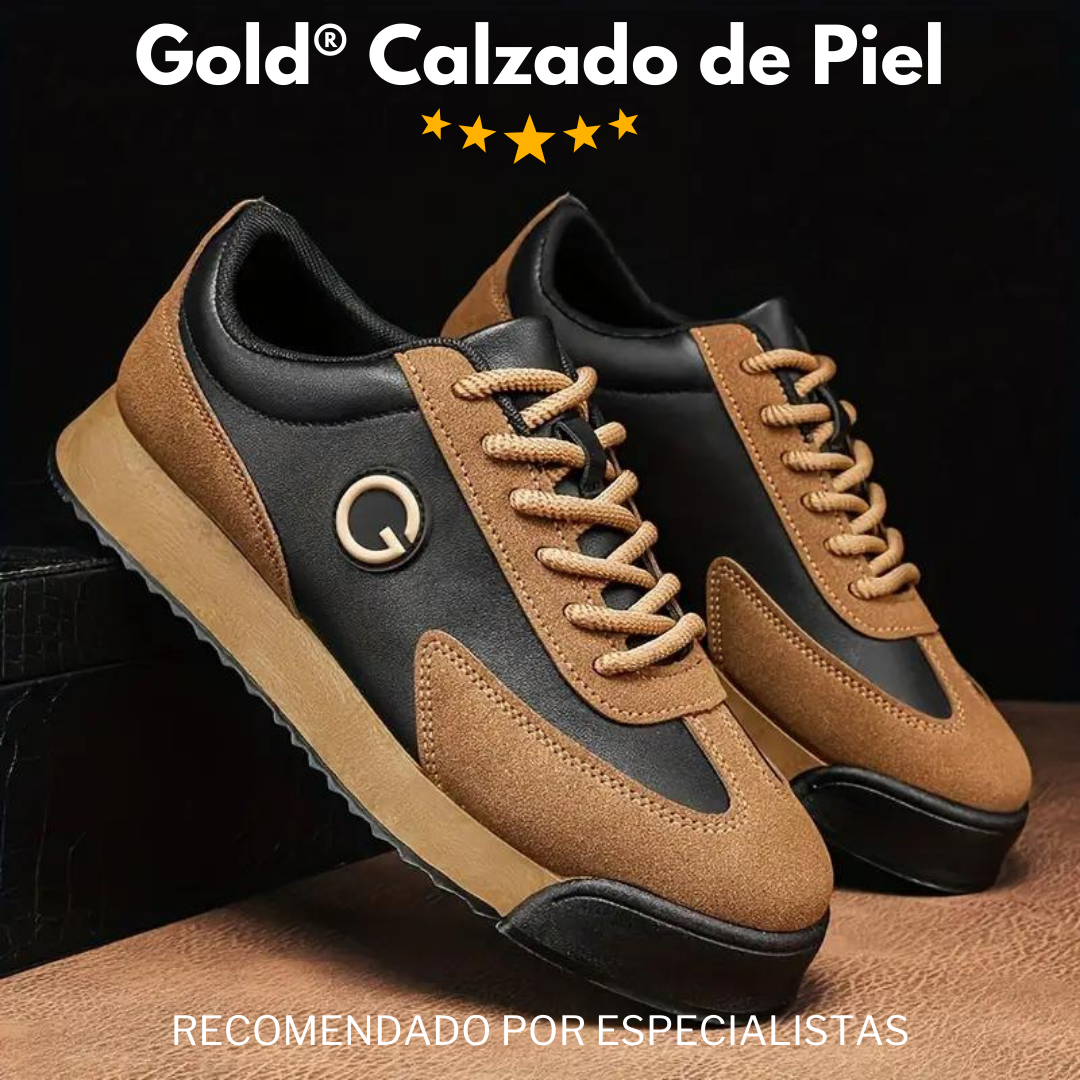 Gold® Calzado de Piel para hombre